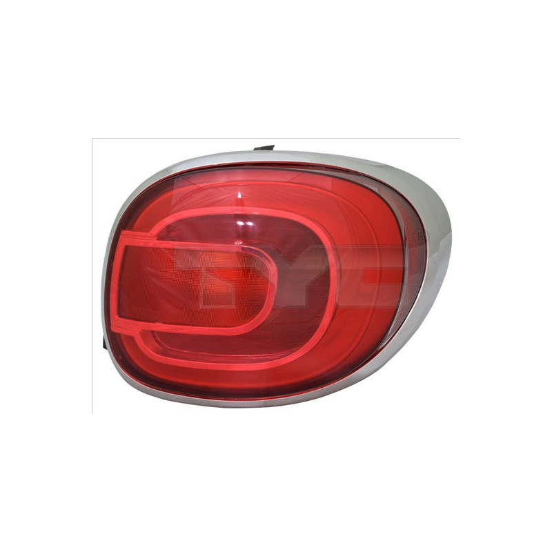 Fanale Posteriore Destra LED per Fiat 500L (2012– ) TYC 11-12363-26-2