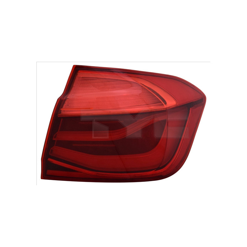 Zadné svetlo pravé LED pre BMW 3 Series Saloon / Sedan F30 F80 (2015-2018) TYC 11-6909-10-9