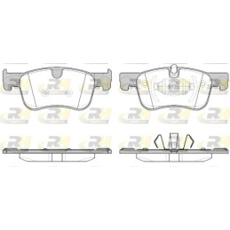 FRONT Brake Pads for Citroen C4 Grand Picasso Spacetourer ROADHOUSE 21580.00