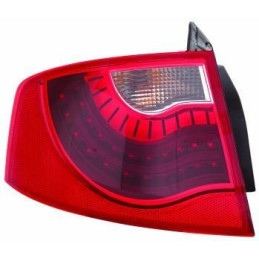 Rear Light Left LED for Seat Exeo Saloon / Sedan (2011-2013) DEPO 445-1928L-UE