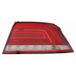 Rear Light Right LED for Volkswagen Passat B8 Saloon / Sedan (2014-2019) DEPO 441-19G7R-AE