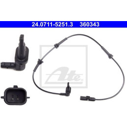 Delantero Sensor de ABS para Renault Master III ATE 24.0711-5251.3