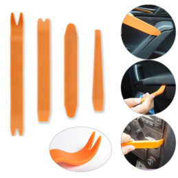 4 pezzi di strumenti per la rimozione del cruscotto clip pannello dell'auto professionale