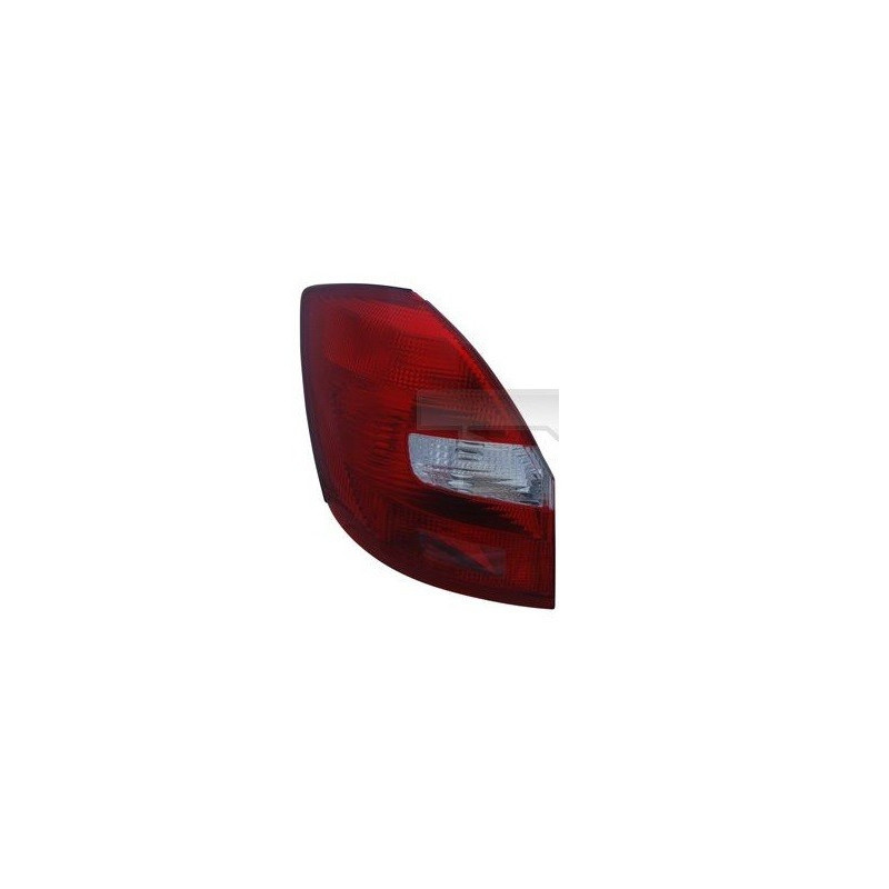 Rear Light Left for Skoda Fabia II (2007-2014) - TYC 11-12268-01-2