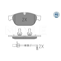FRONT Brake Pads for Audi A6 A7 A8 MEYLE 025 261 5820/PD