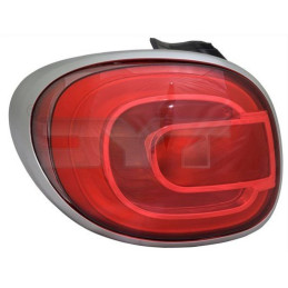 Zadné svetlo ľavé pre Fiat 500L Trekking (2012- ) TYC 11-12364-16-2