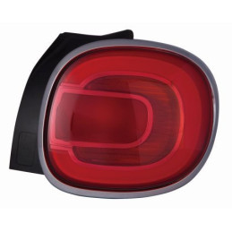 Zadné svetlo pravé LED pre Fiat 500L (2012– ) DEPO 661-1957R-UE