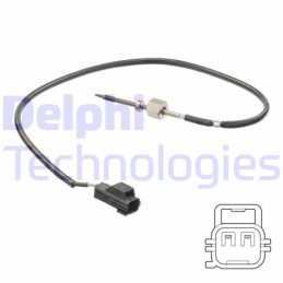 DELPHI TS30206 Capteur température des gaz