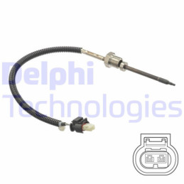 DELPHI TS30249 Sensore temperatura gas scarico