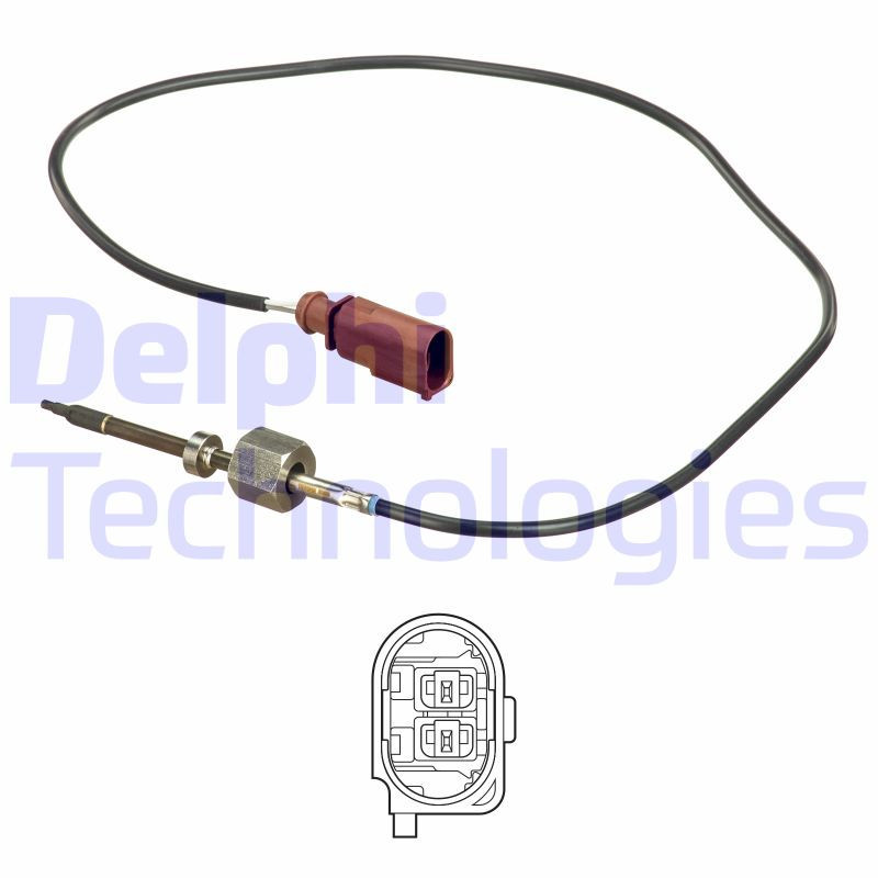 DELPHI TS30252 Sensore temperatura gas scarico