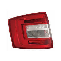 Zadní světlo Levé LED pro Skoda Octavia III Estate (2017-2020) - DEPO 665-1942L-UE