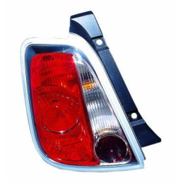 Lampa Tylna Lewa dla Abarth FIAT 500 Hatchback (2007-2015) DEPO 661-1931L-LD-UE
