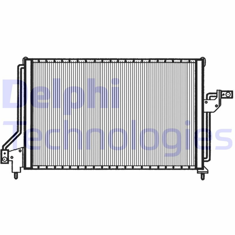 DELPHI TSP0225047 Condensador de aire acondicionado