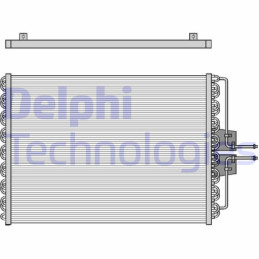 DELPHI TSP0225061 Air conditioning condenser