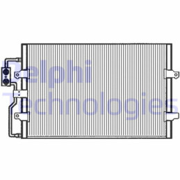 DELPHI TSP0225110 Air conditioning condenser