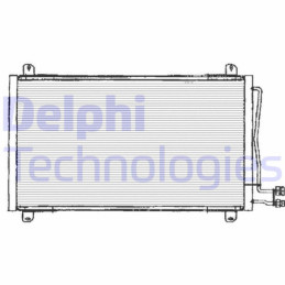 DELPHI TSP0225125 Air conditioning condenser