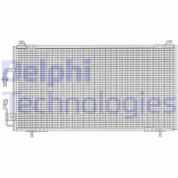 DELPHI TSP0225130 Air conditioning condenser