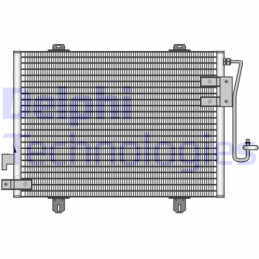 DELPHI TSP0225131 Air conditioning condenser