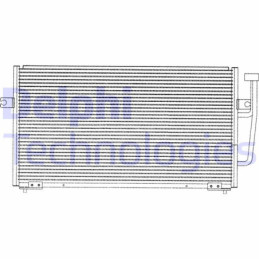DELPHI TSP0225143 Air conditioning condenser