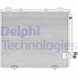 DELPHI TSP0225194 Air conditioning condenser