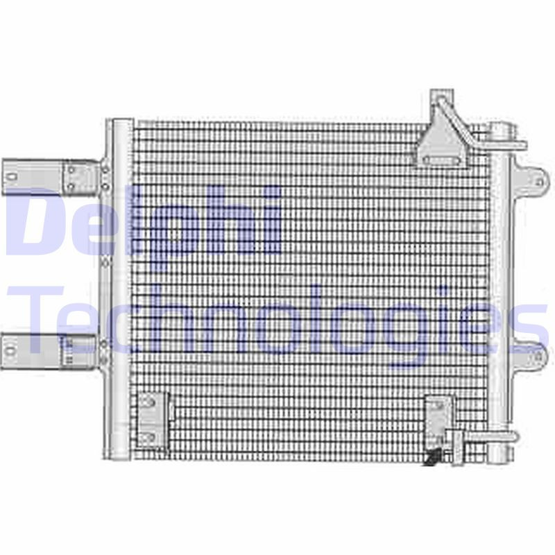 DELPHI TSP0225373 Condensador de aire acondicionado