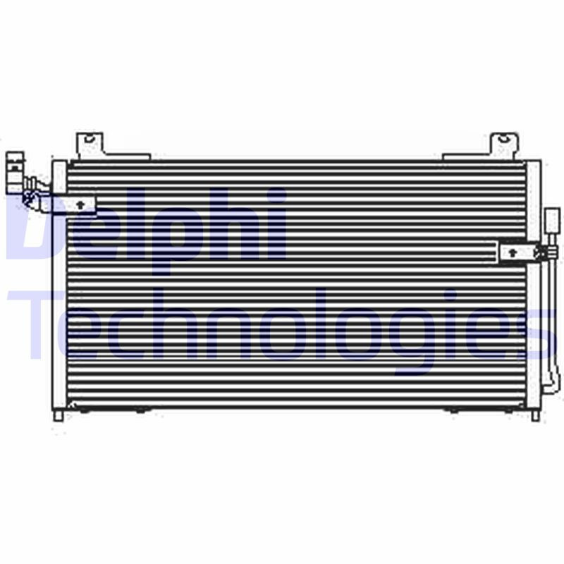 DELPHI TSP0225427 Condensador de aire acondicionado
