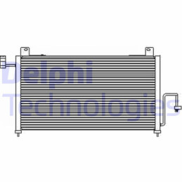 DELPHI TSP0225428 Air conditioning condenser
