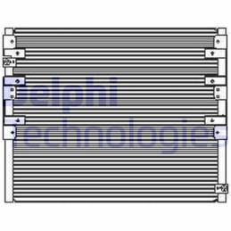 DELPHI TSP0225449 Air conditioning condenser