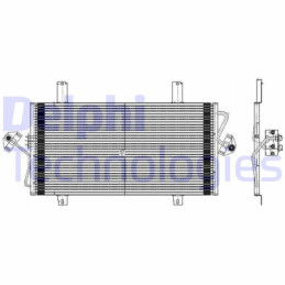 DELPHI TSP0225535 Condensador de aire acondicionado