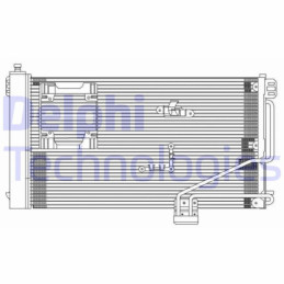 DELPHI TSP0225610 Air conditioning condenser