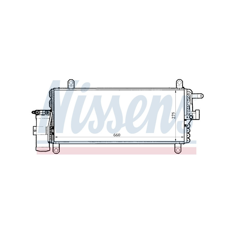 NISSENS 94280 Air conditioning condenser