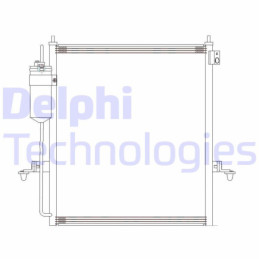 DELPHI CF20286 Condensador de aire acondicionado