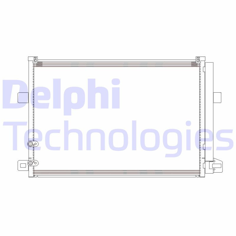 DELPHI CF20301 Air conditioning condenser