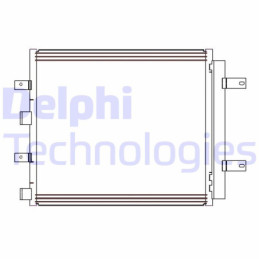 DELPHI CF20241 Air conditioning condenser
