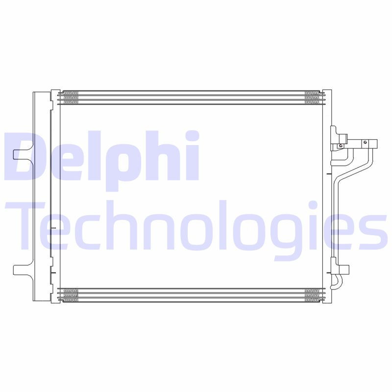 DELPHI CF20311 Air conditioning condenser