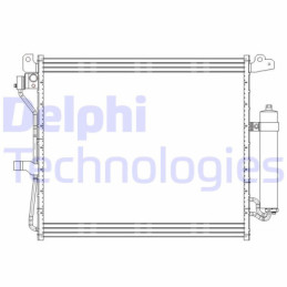 DELPHI CF20228 Condensador de aire acondicionado