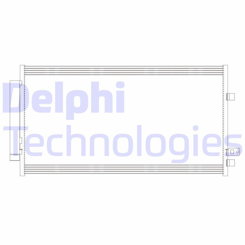 DELPHI CF20382 Air conditioning condenser