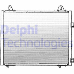 DELPHI TSP0225222 Condenseur de climatisation
