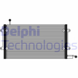 DELPHI TSP0225072 Air conditioning condenser