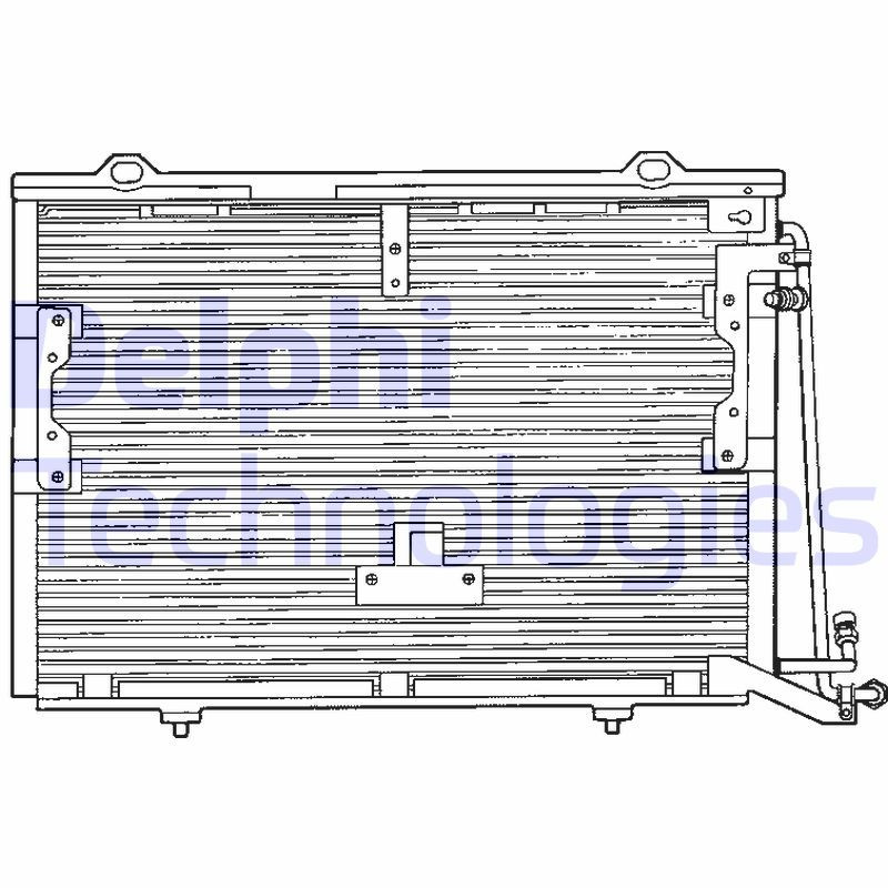 DELPHI TSP0225193 Condensador de aire acondicionado