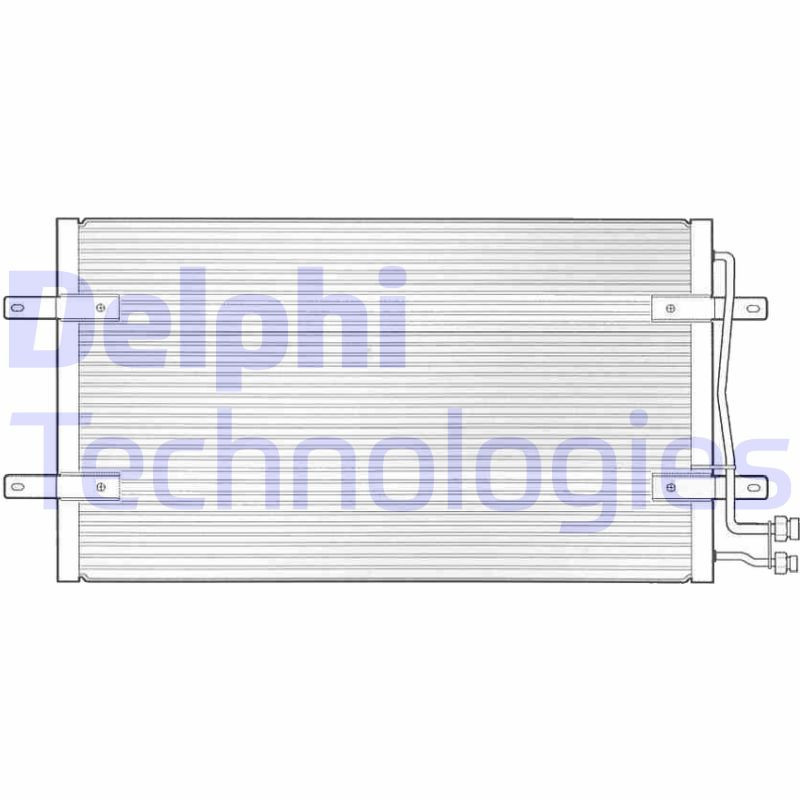 DELPHI TSP0225471 Condenseur de climatisation