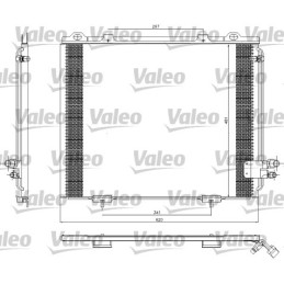 VALEO 817252 Air conditioning condenser
