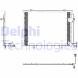 DELPHI TSP0225432 Condensador de aire acondicionado