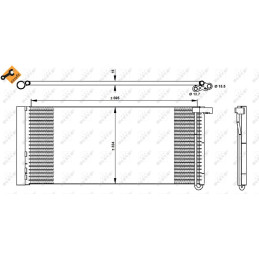 NRF 350331 Condensatore climatizzatore