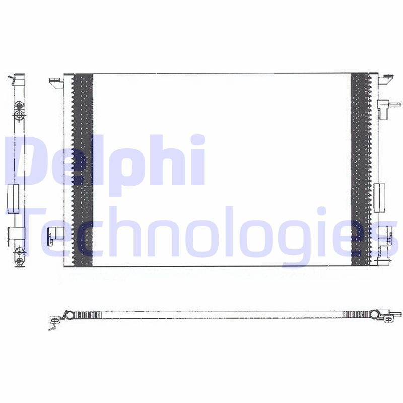 DELPHI TSP0225463 Condensador de aire acondicionado