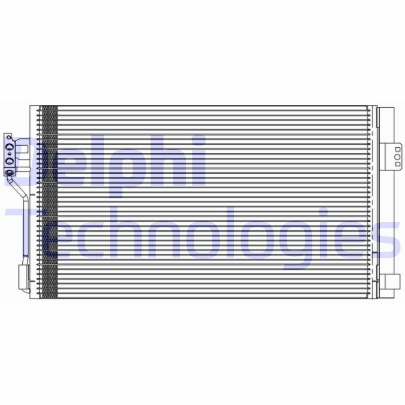 DELPHI TSP0225611 Air conditioning condenser