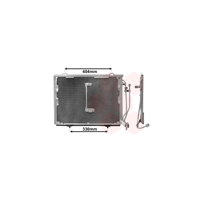 VAN WEZEL 30005245 Condensador de aire acondicionado