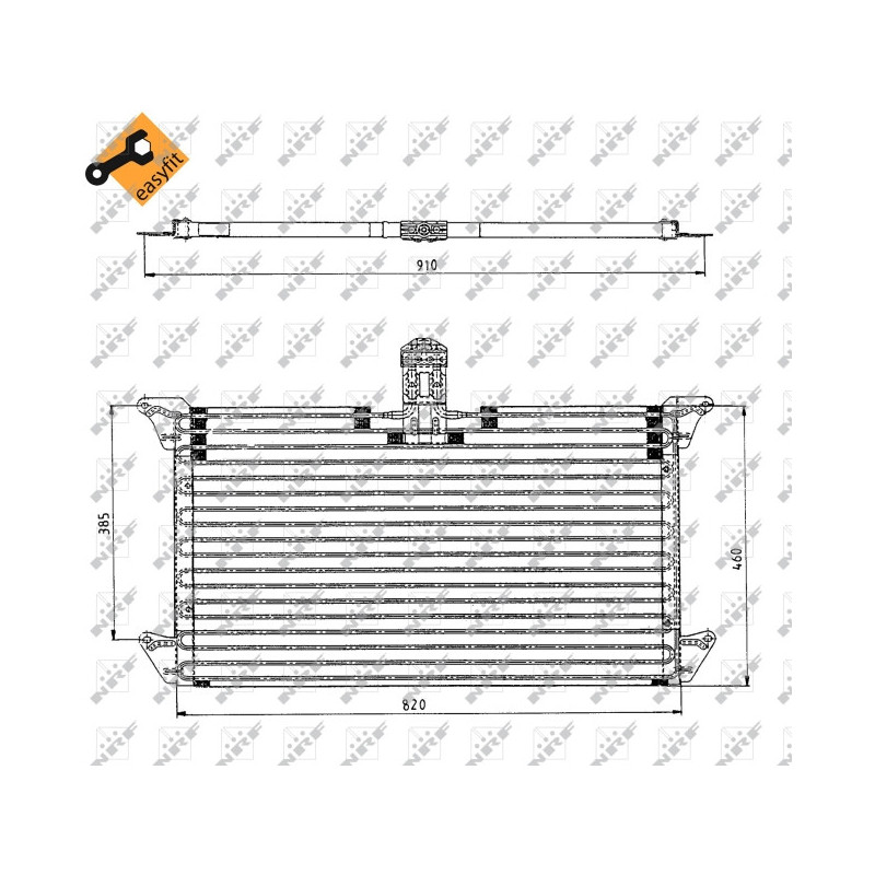 NRF 35061 Air conditioning condenser