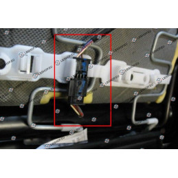 Diagnostický emulátor obsadenosti sedadiel pre BMW X5 E70 X6 E71 s čiernym konektorom