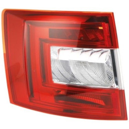 Zadné svetlo ľavé LED pre Skoda Octavia III Estate (2012-2016) HELLA 2VP 354 818-031